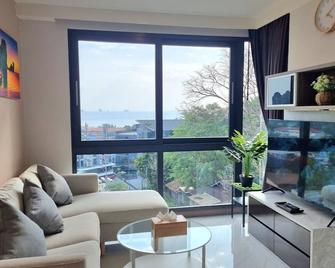 Bo304-panorama Seaview 1 Bedroom At Ao Nang Beach - Krabi - Pokój dzienny
