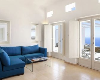 Green Luxury Villas - Ano Meria - Living room