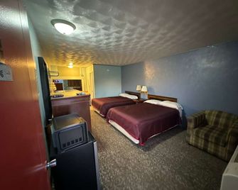 Gray Plaza Motel Benton Rend Lake I-57 - Benton - Bedroom