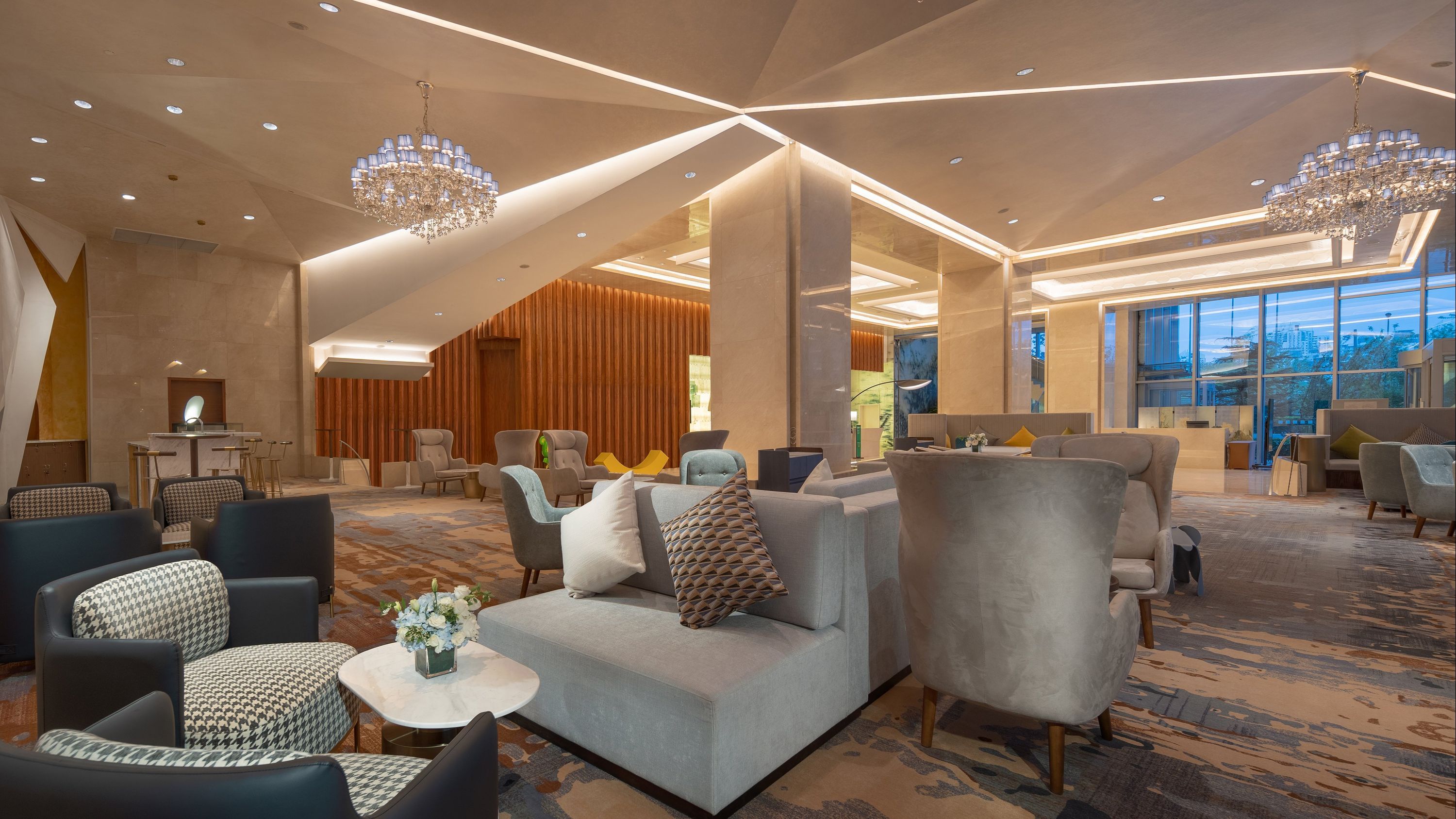 Holiday Inn Beijing Focus Square By IHG - בייג'ין - טרקלין