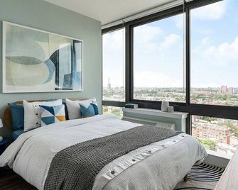 Historic Downtown 2 bedroom apartment in a good environment - Jersey City - Bedroom