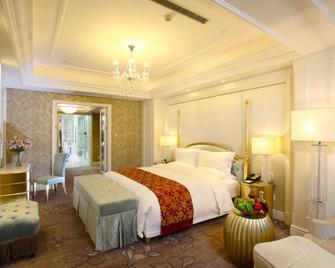 Yuncheng Jianguo Hotel - Yuncheng - Schlafzimmer