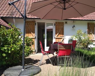 Longère du Marquenterre 10 minutes from the Baie de Somme and 5 minutes from the beach. - Quend - Patio