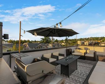 Modern Ballard Townhouse - Rooftop - Seattle - Varanda