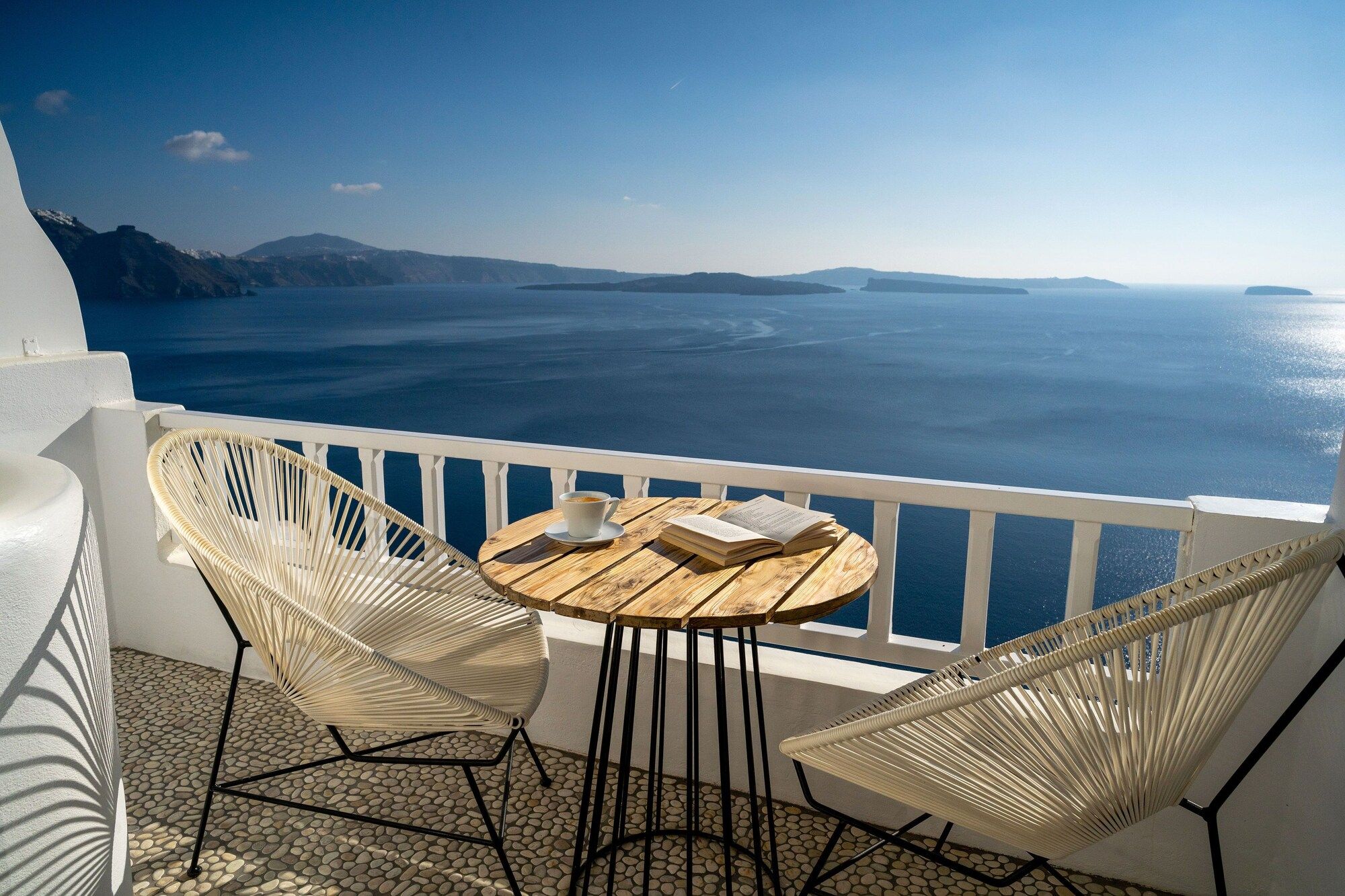 Delfini Villas - Oia - Balkong