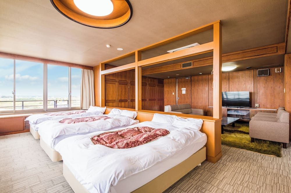 أويدو أونسين مونوجاتاري ناجاياما - كاغا - غرفة نوم