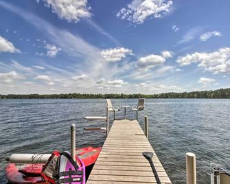 Loon Lake Lodge' w/ Dock, Sauna & Hot Tub! - Pequot Lakes