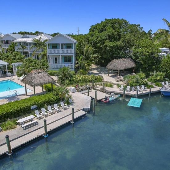 Pool view of Isla Key Guava - Waterfront Boutique Resort, Island Paradise, Prime Location