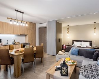 Supreme Comfort Apartments by Athens Stay - Athens - Living room