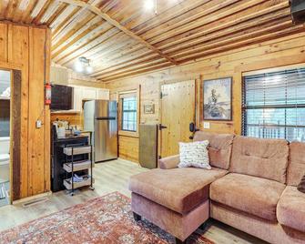 Deck & Views: Little Red River Retreat! - Heber Springs - Living room