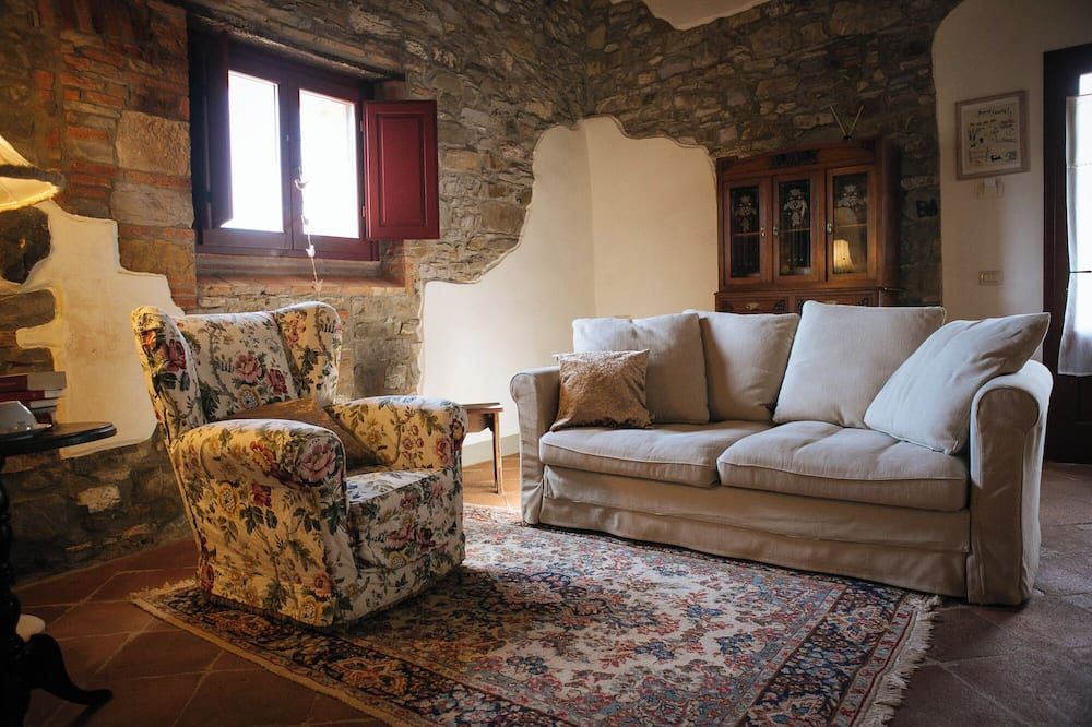 Podere Terreno alla via della volpaia - Radda In Chianti - Obývací pokoj