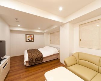 Hotel Fine Aroma Tennoji - אוסקה - חדר שינה