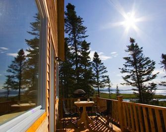 Chalets du Bout du Monde - Gaspé - Balkon