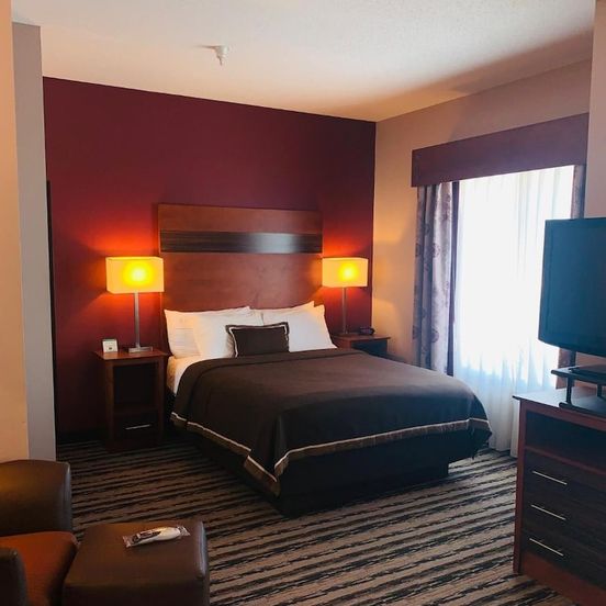 Bedroom view of GrandStay Residential Suites Hotel St Cloud