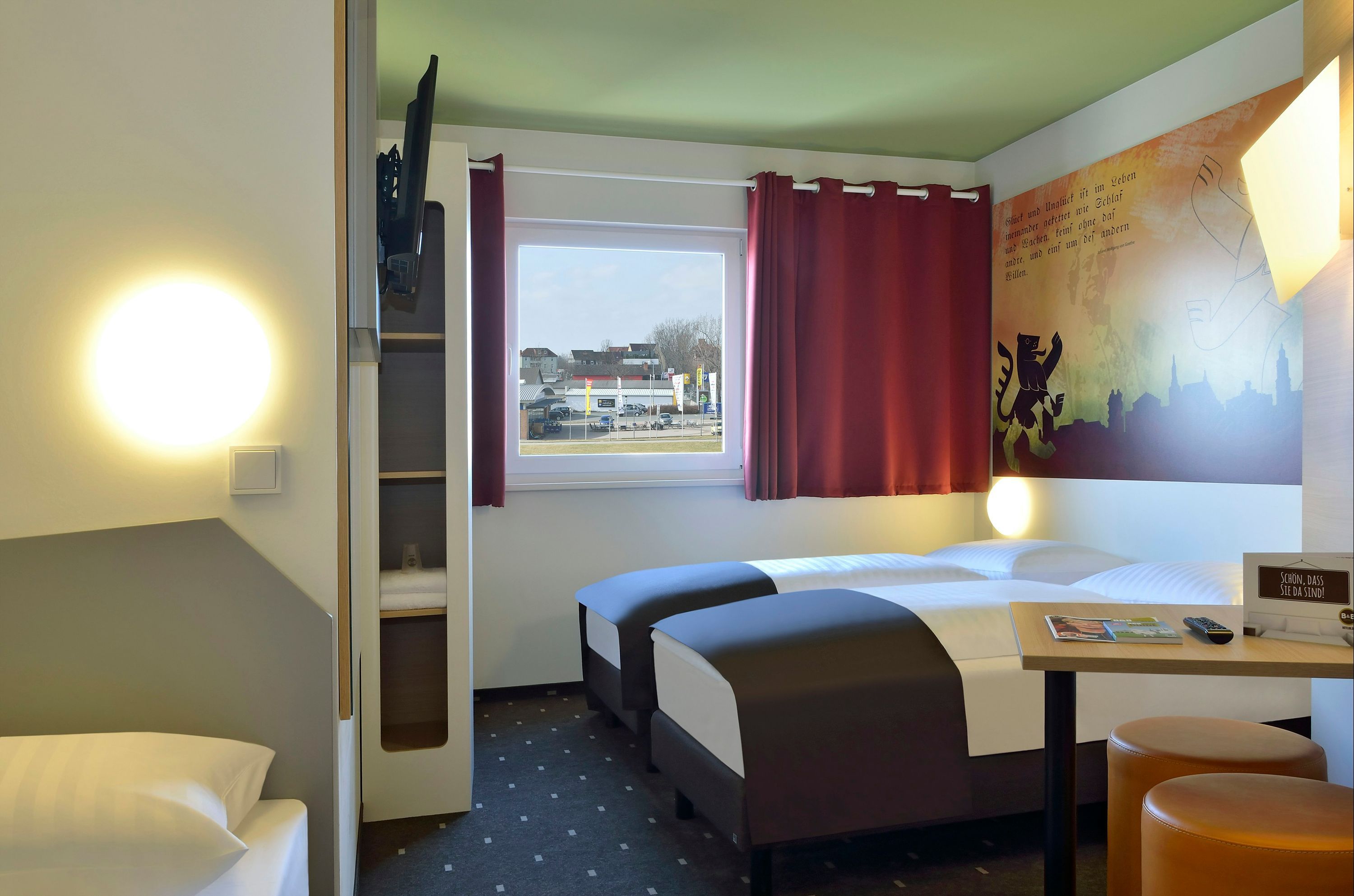 B&B Hotel Weimar - ויימאר - חדר שינה