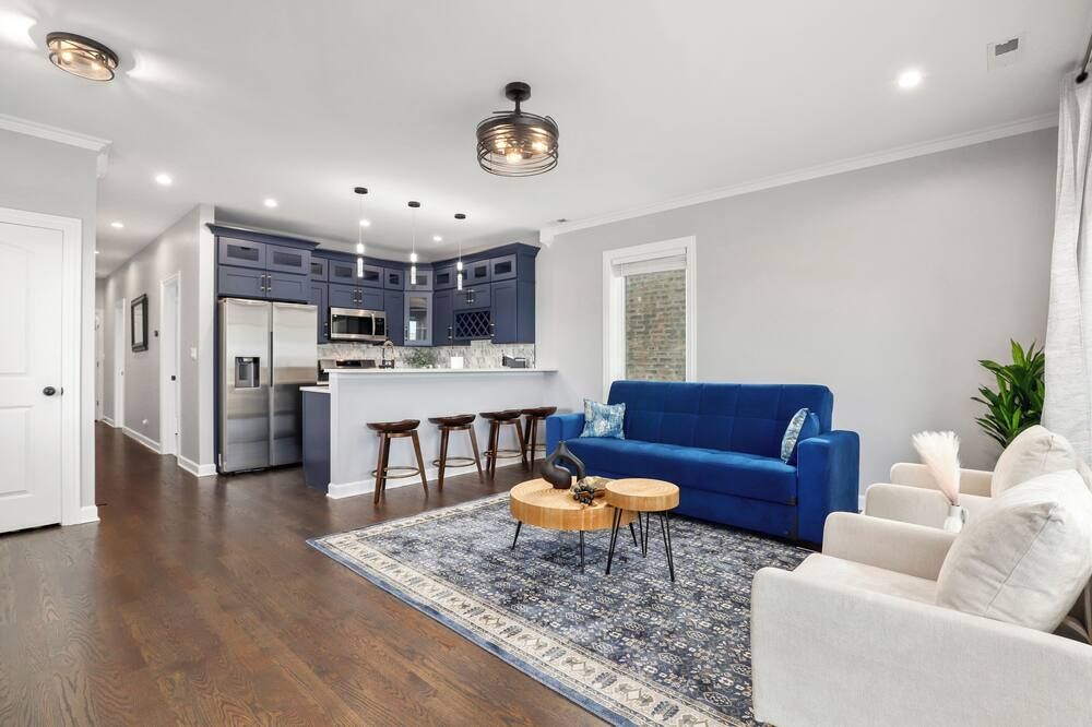 LuxHome Chicago 8 mins Downtown - Chicago - Living room