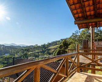 Pousada Chales Rancho Caipira - Santo Antônio do Pinhal - Balcón