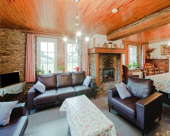 Cozy farmhouse in Brisy with sauna - Tenneville - Living room