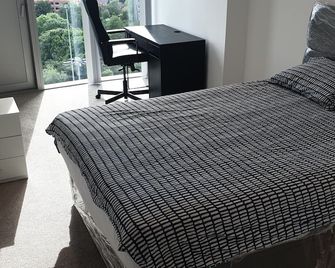 2xDouble Bedroom in Luxury City Centre Apt with views over Manchester - Mánchester - Habitación