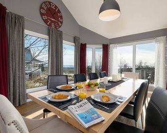 Hôtel à la maison - Colombe du Cap, foyer et spa - Baie-Saint-Paul - Dining room
