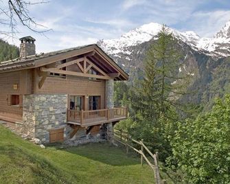 Beautiful Chalet Morion with panoramic Mountain View only 2 min to slopes - Sainte-Foy-Tarentaise - Bâtiment
