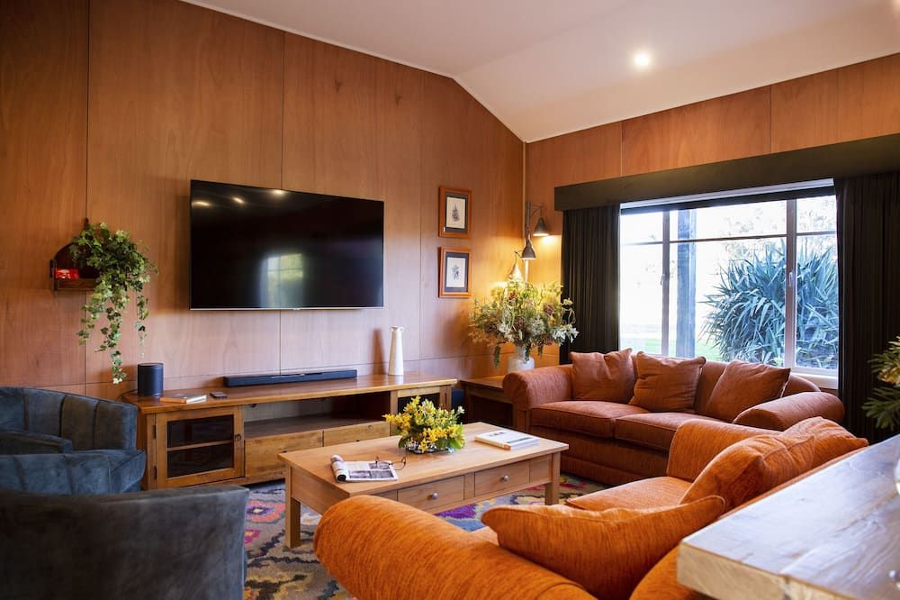 The Farmstead - Family Accommodation - Dixons Creek - Living room