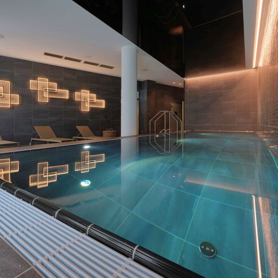 Pool view of Adina Apartment Hotel Cologne