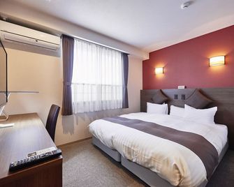 Hotel Kan-Raku Saitama Honjo-Waseda Hinoki No Yakata - Honjō - Bedroom