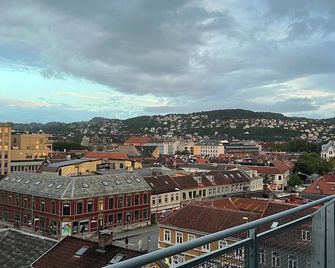 Penthouse in Trondheim City Centre - Trondheim - Balcony