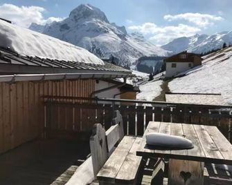 Appartement Kriegerhorn - Lech am Arlberg - Balcon