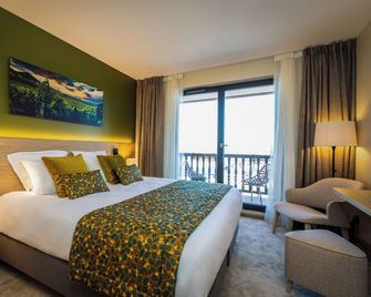 Hôtel Terra Vinum - Gueberschwihr - Schlafzimmer