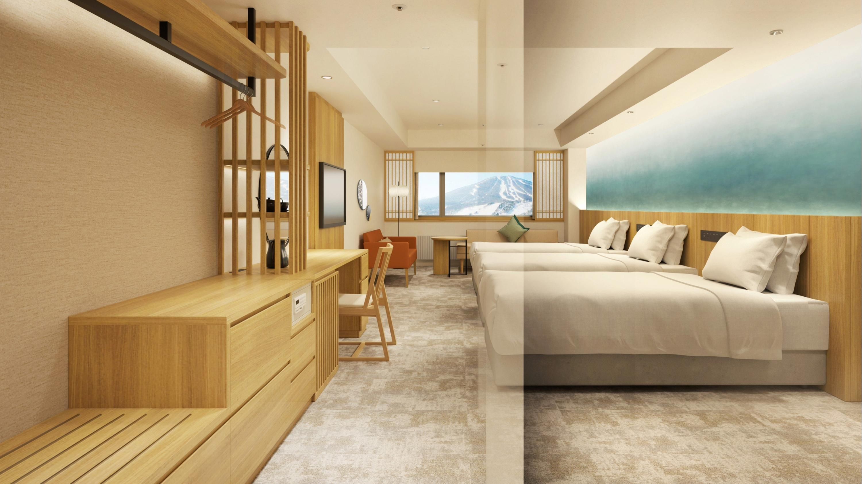 Ana Crowne Plaza Resort Appi Kogen By IHG - هاتشيمانتاي - غرفة نوم