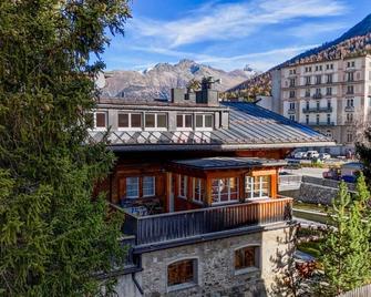 chalet st Moritz 3 bdr terrace - São Moritz - Edifício