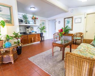 كواي بالمز هوتل - ليهو - غرفة معيشة