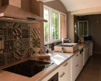 Character Mas - Authenticity, Charm & Comfort - up to 12 people - Saint-Victor-de-Malcap - Cocina