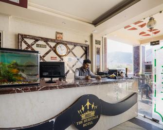 Hotel O The Heritage Hotel - Jaipur - Front desk