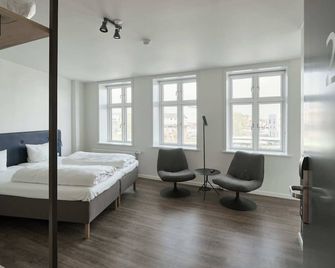 Hotel Garni - Svendborg - Schlafzimmer