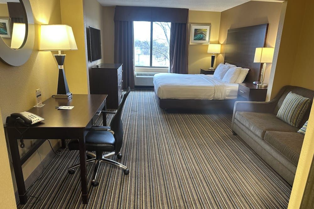 Wingate by Wyndham Harrisburg Near Hershey - האריסברג - חדר שינה