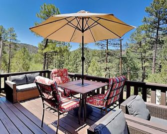 Knotty Pines Cabin - Ruidoso - Balcony