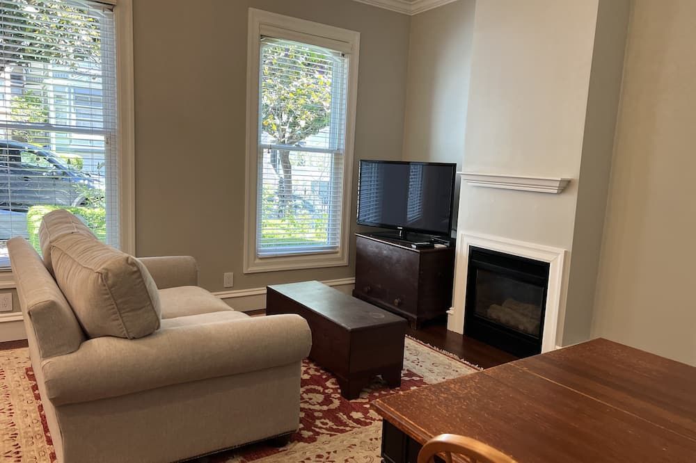 Live Like A Local In Our Historic Victorian Garden Apartment In Pacific Heights - São Francisco - Sala de estar