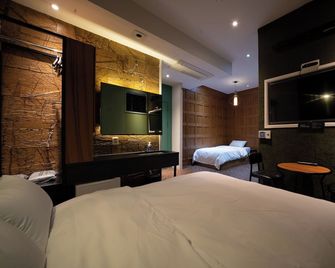 H-Avenue Hotel Yeoksam - סיאול - חדר שינה