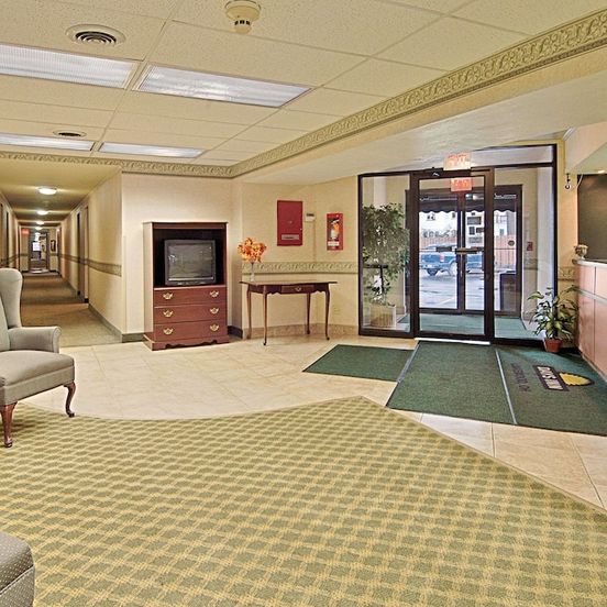 Lobby view of Days Inn by Wyndham Cleveland Lakewood