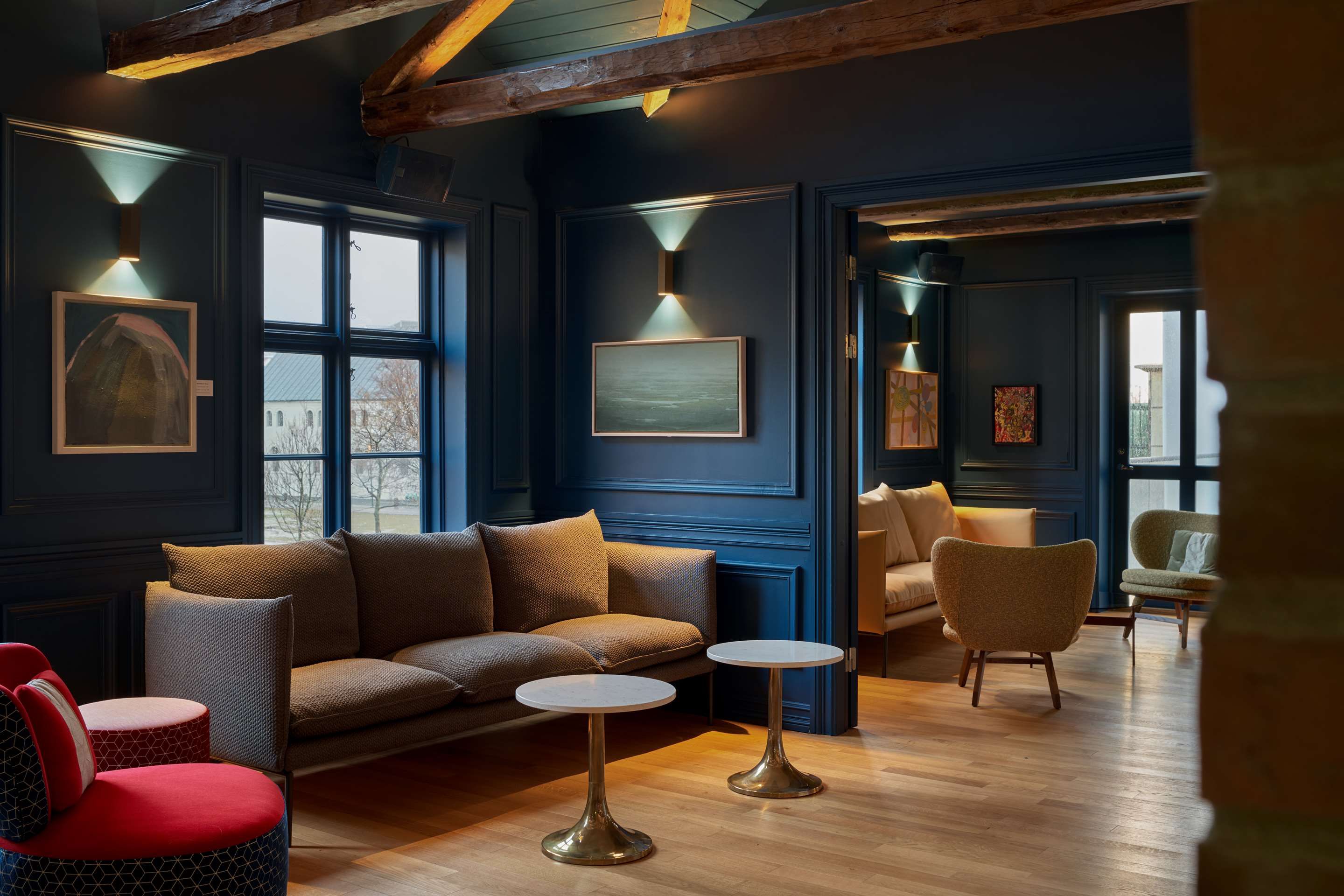 Lounge view of Iceland Parliament Hotel, Curio Collection By Hilton