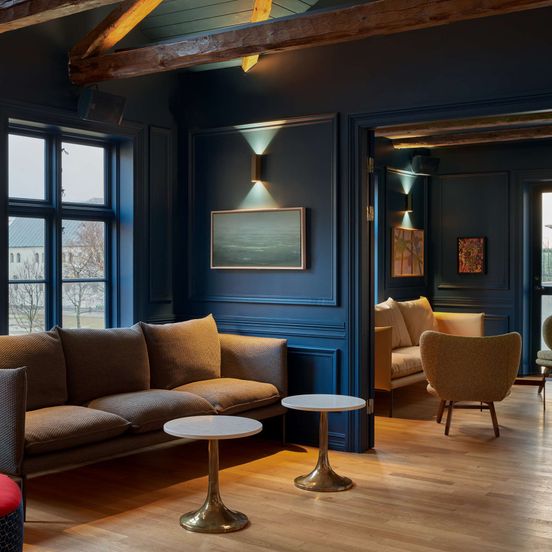 Lounge view of Iceland Parliament Hotel, Curio Collection By Hilton