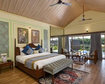 Kavish Gir Lion Resort - Sasan Gir - Bedroom