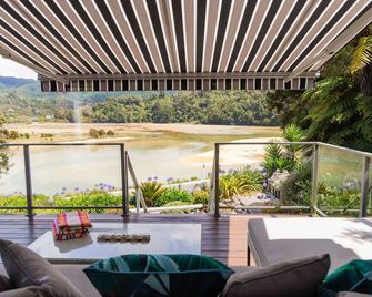 Luxury in Kaiteriteri - كايتريتري - شرفة مرصوفة