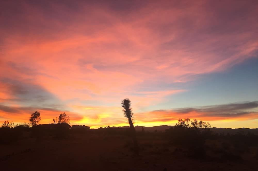 Outdoors view view of Quiet Getaway & Stargazing near Joshua Tree National Park