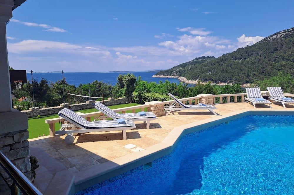 Apartment 'Dream'in a villa with private enter, terrace, garden, swimmig pool. - Vela Luka - Piscine