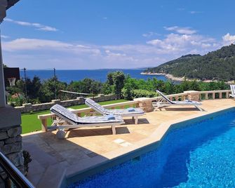 Apartment 'Dream'in a villa with private enter, terrace, garden, swimmig pool. - Vela Luka - Piscine