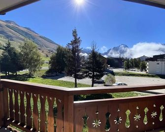 Residence Plein Sud 2 - Studio Centre Station at the foot of the tracks - Venosc - Ban công